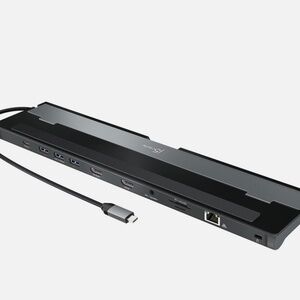 j5create USB-C Dual HDMI Docking Station (10-in-1) 4K + 1080p Dual HDMI Display